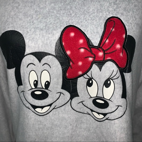 DISNEY Mickey and Minnie Mouse long sleeve shirt women’s size small - Picture 3 of 9